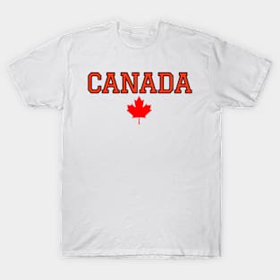 Canada day design for bright colors T-Shirt